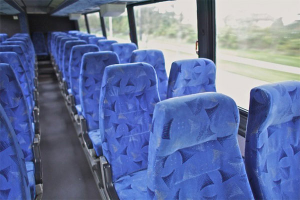 Fort Worth 56 Passenger Motor Coaches Interior